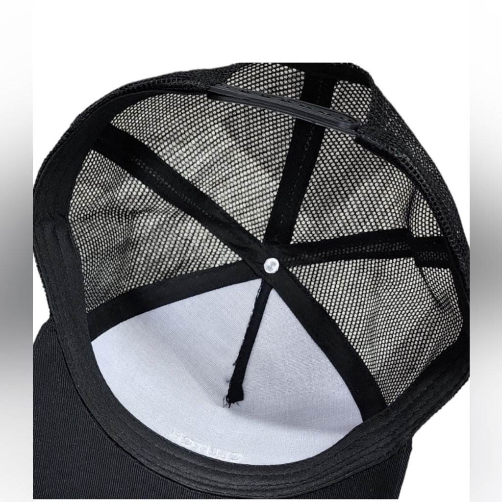 Black Mesh Trucker Hat — image 5 of 6